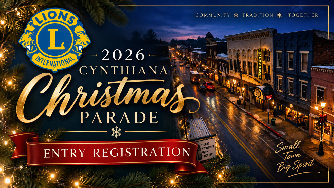 2026 Cynthiana Christmas Parade Entry Registration