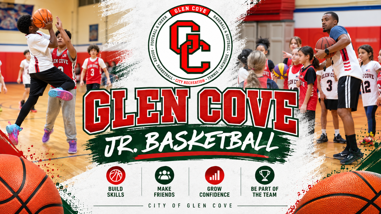 🏀 Glen Cove Jr. Basketball Registration