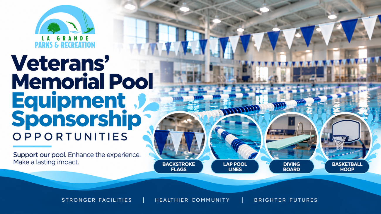 Veterans Memorial Pool Equipment Sponsorship Opportunities