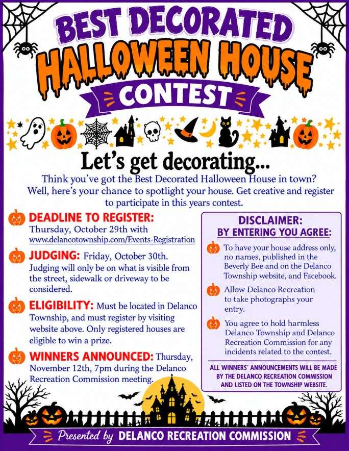 Best Decorated Halloween House Contest
