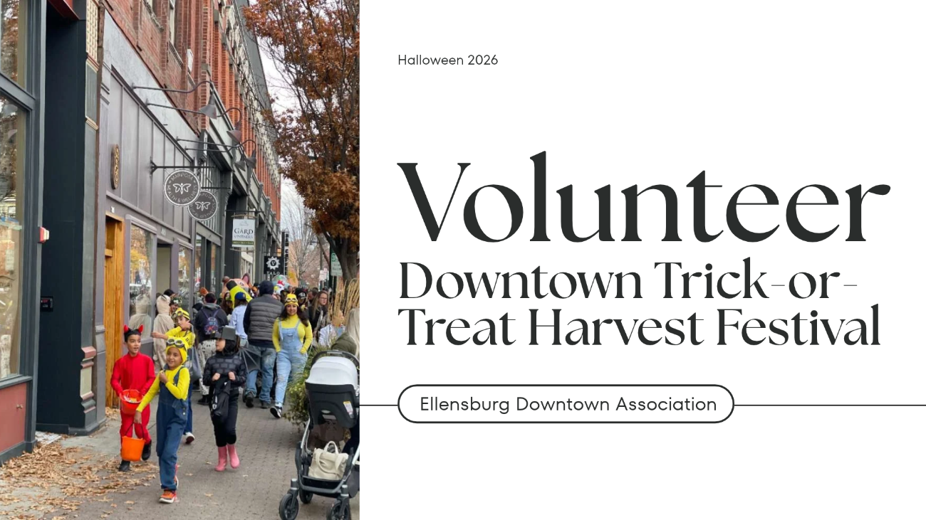 Volunteer at Downtown Trick-or-Treat Harvest Festival