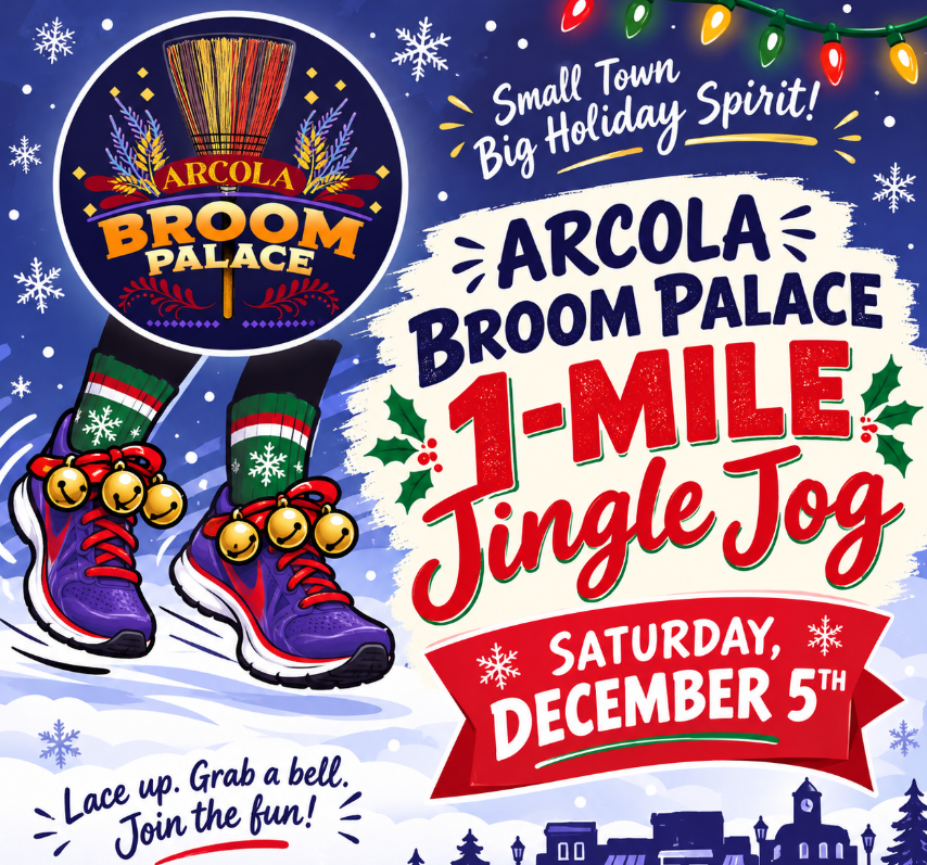Arcola Broom Palace Jingle Jog