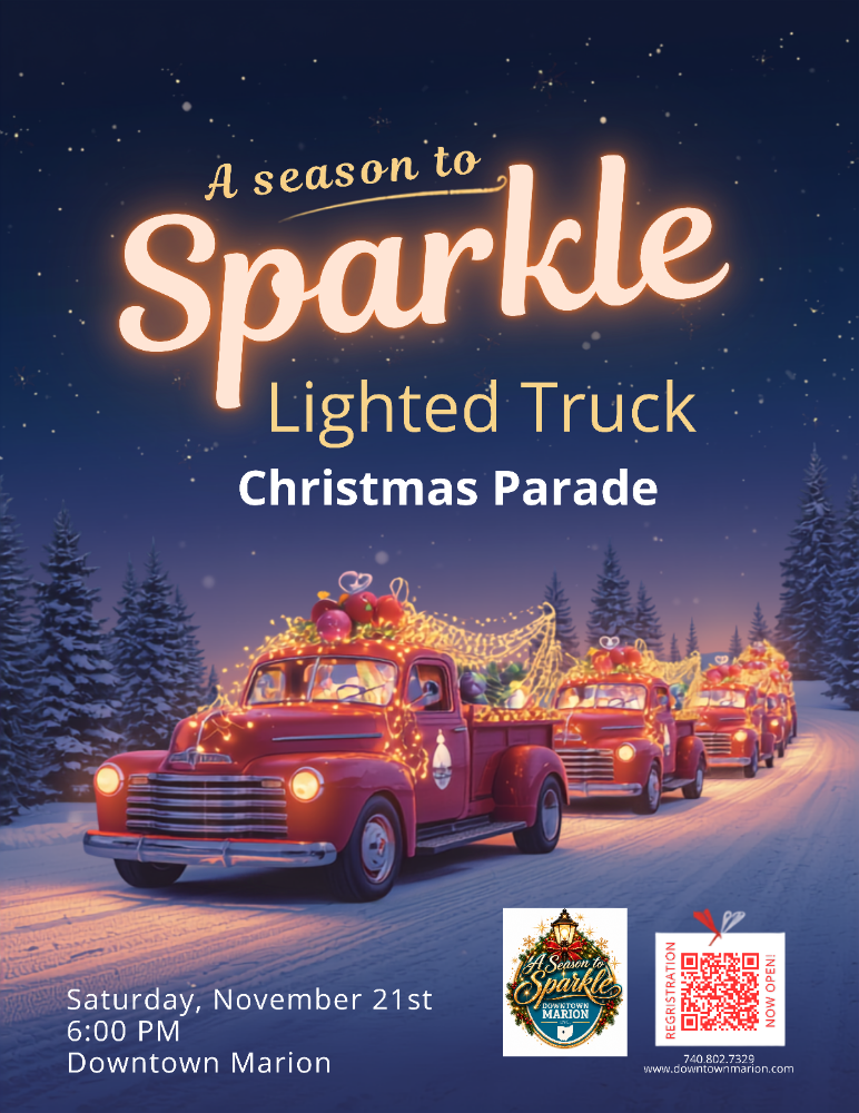 Downtown Marion, INC. Lighted Tree Parade Registration