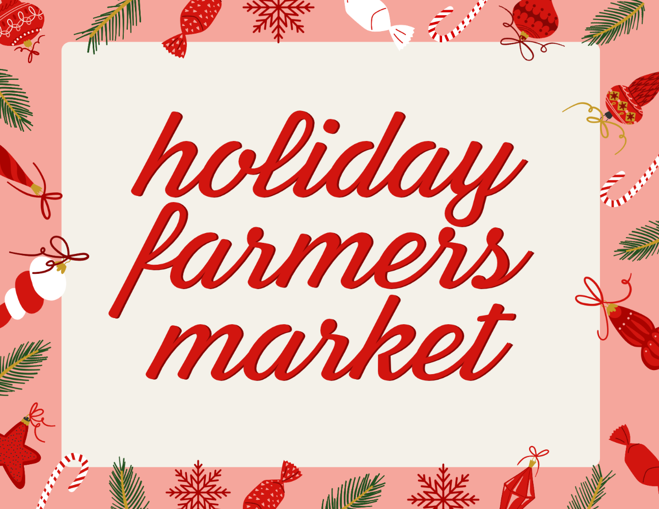 Holiday Farmers Market Vendor Registration