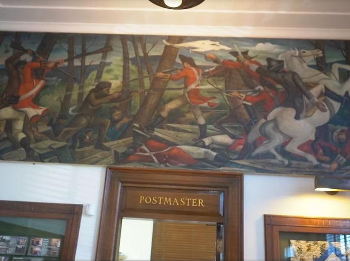 The Battle of Kings Mountain Mural