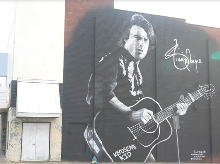 Jimmy Wayne Barber Mural