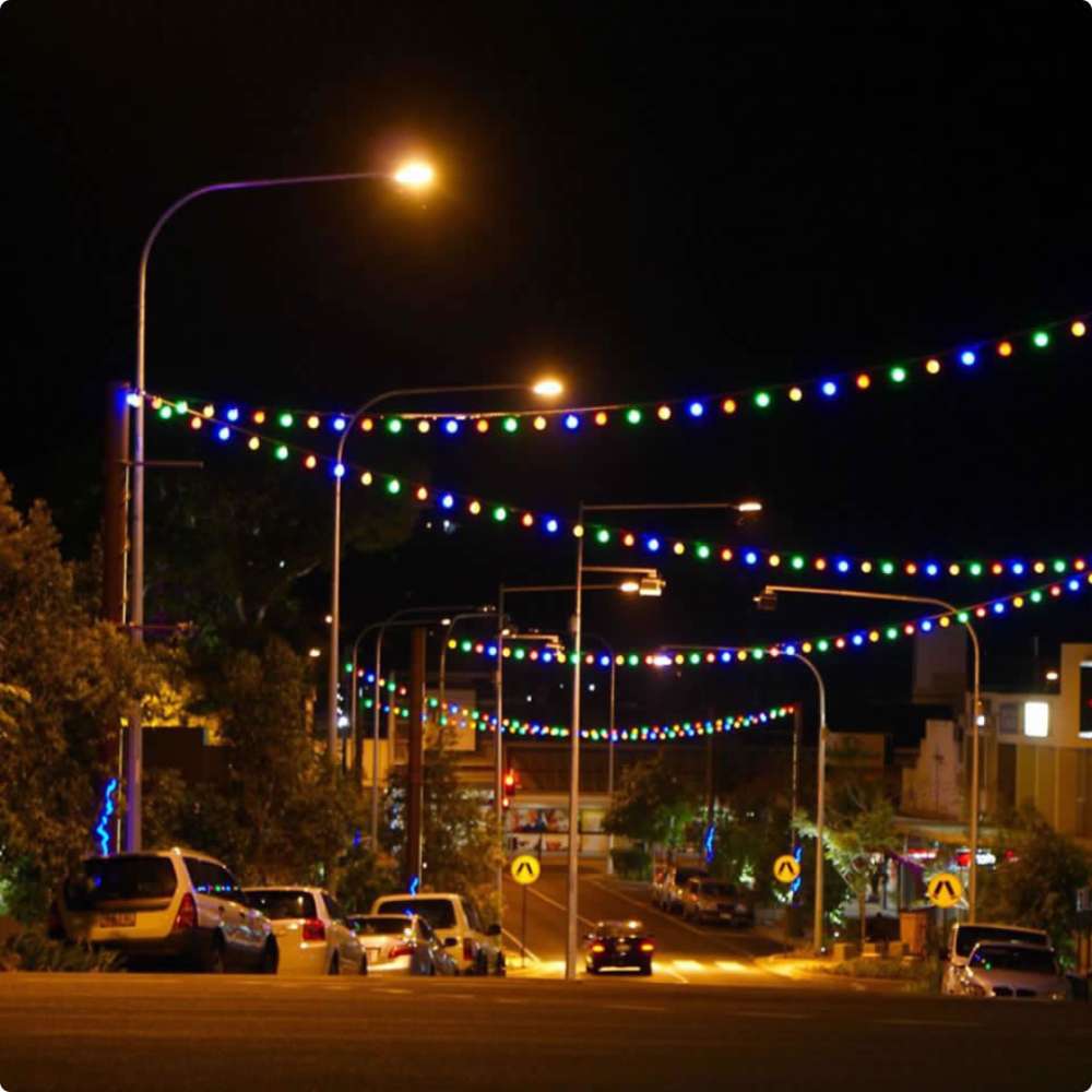 String Light Pole Sponsor