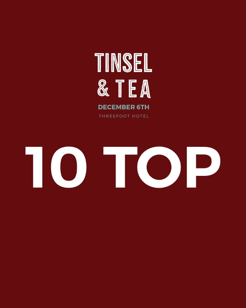 10 Top Table from 2:00p-3:00p