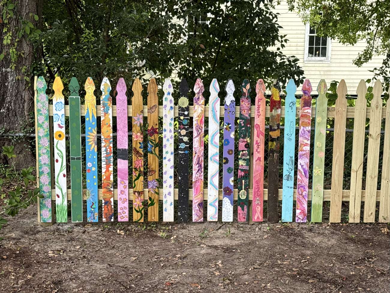 4-foot picket fence board
