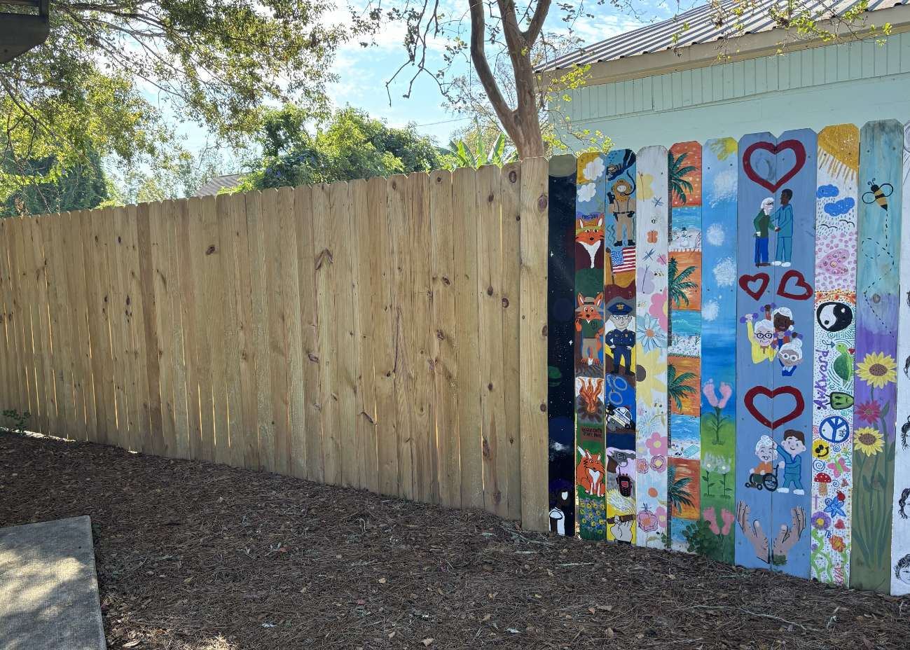 6-foot fence board