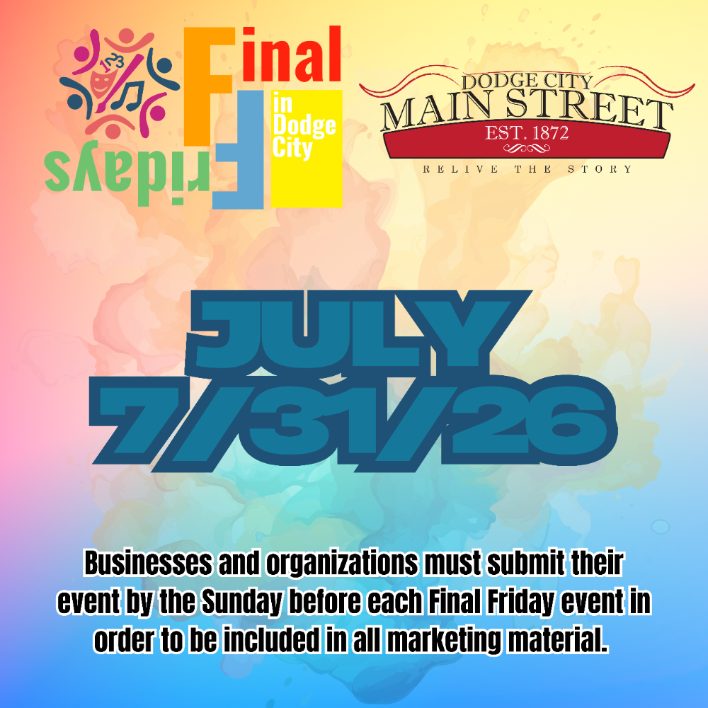 July 2026 - Final Friday Registration