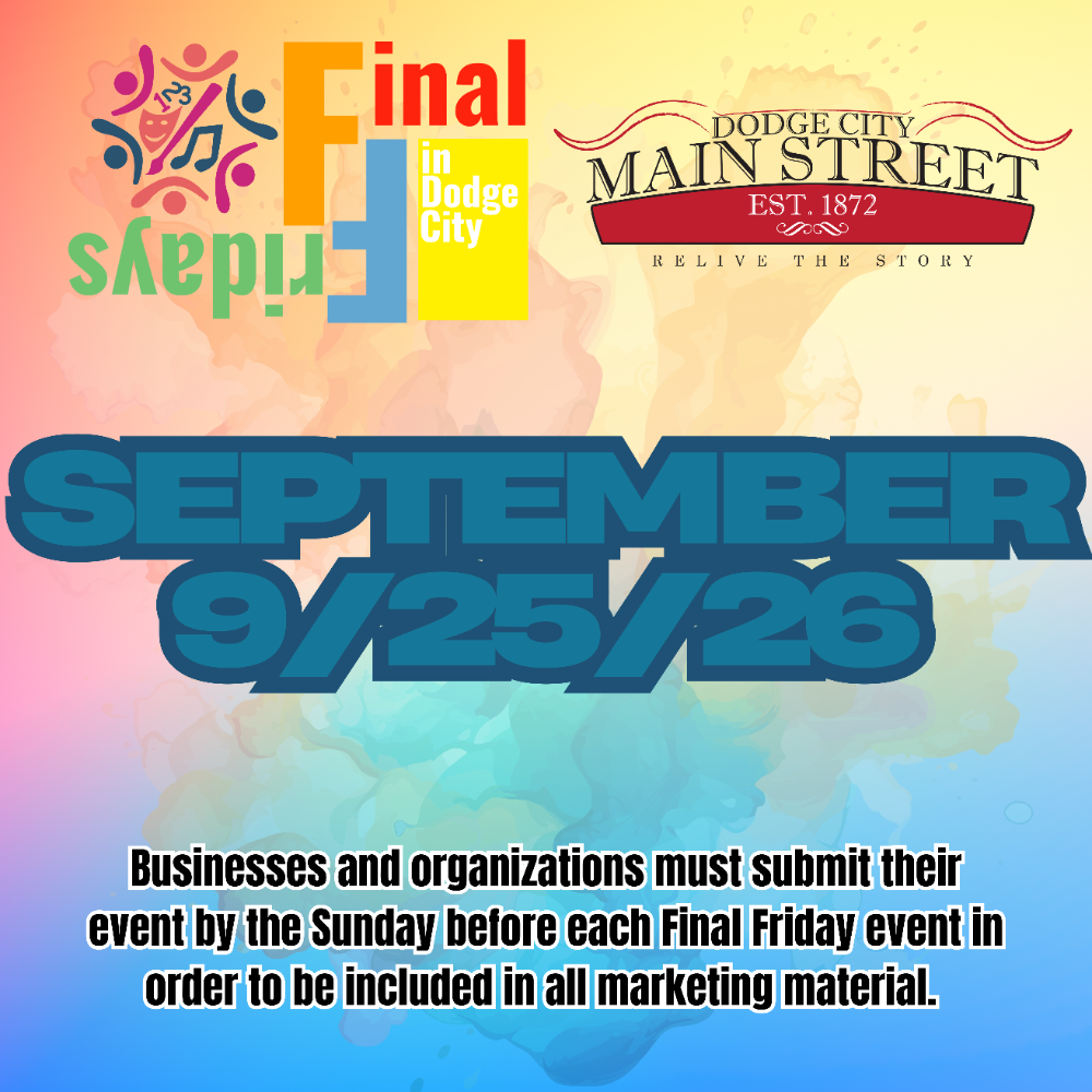 September 2026 - Final Friday Registration