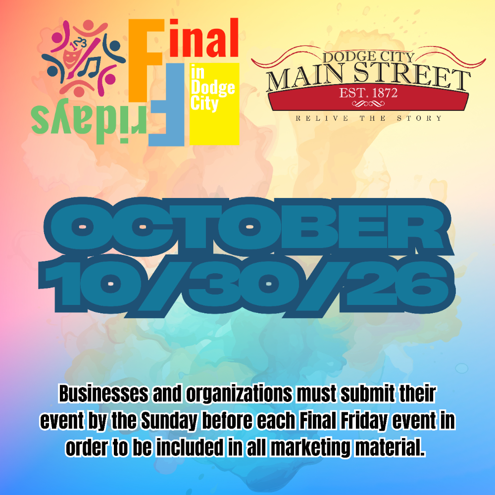 October 2026 - Final Friday Registration