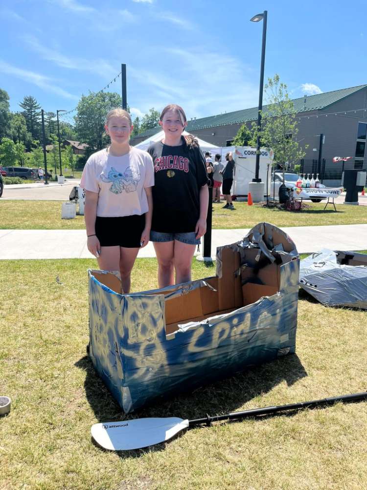 Cardboard Boat Race