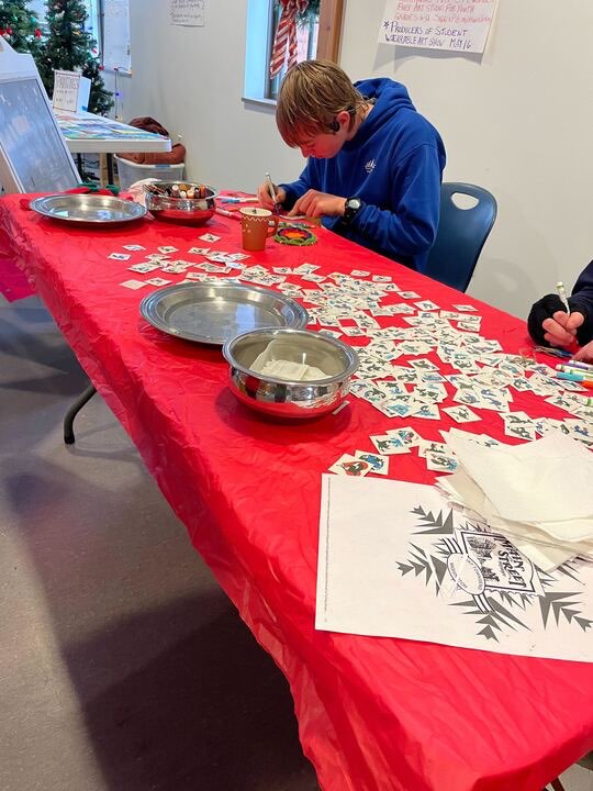 Crafts & Cocoa Volunteer