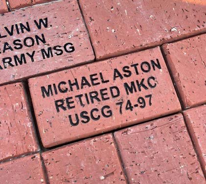 $50 Veteran Brick (4x8) - (A $2 online processing fee is applied)