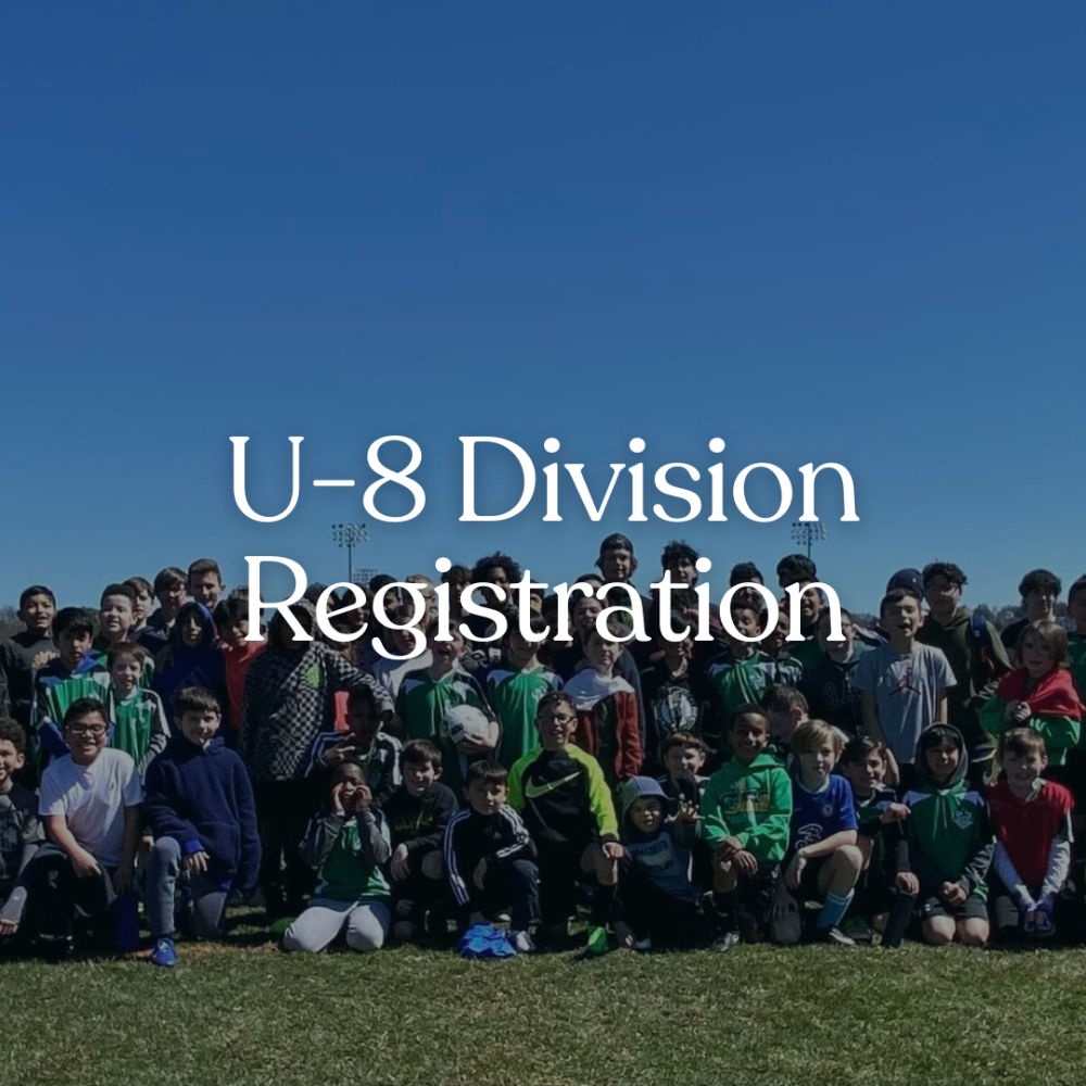 U-8 Division (birth year 2018/2019) Registration - Early Bird