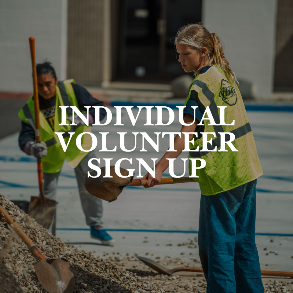 Individual Volunteer Registration