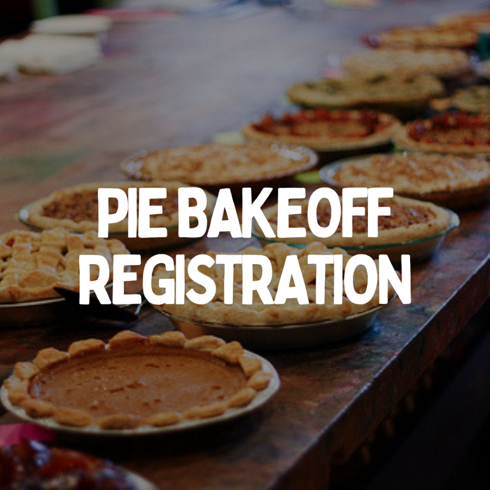 Pie Bakeoff Competition Registration