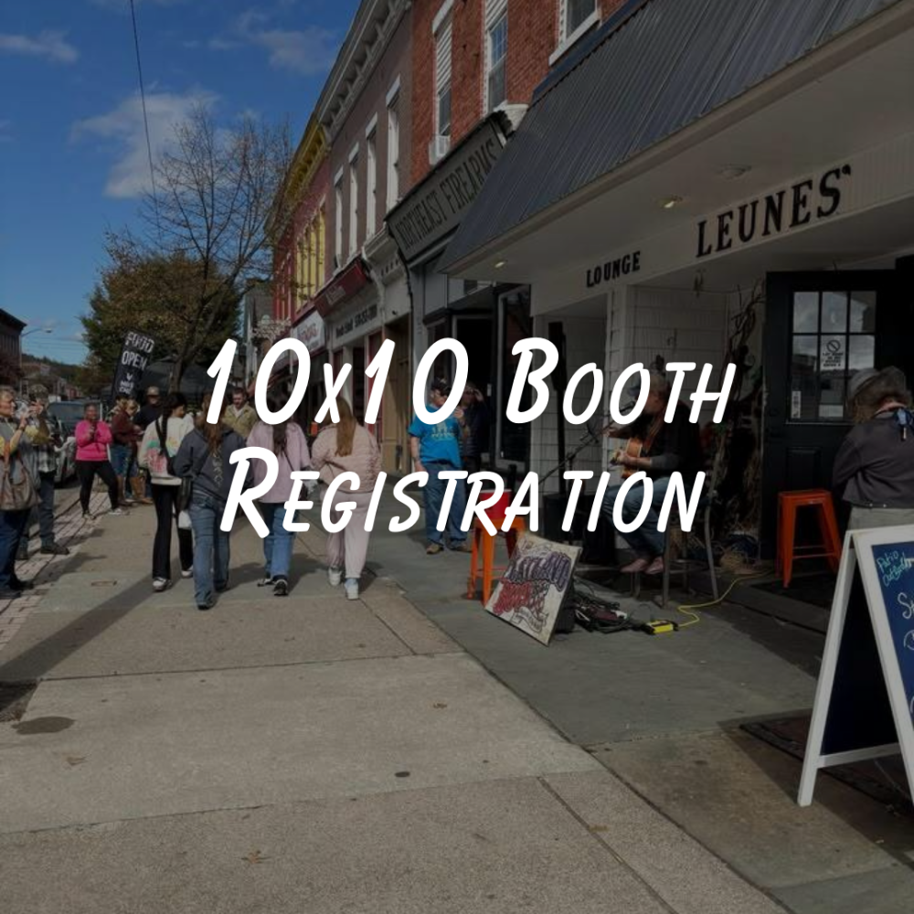 10x10 Vendor Booth