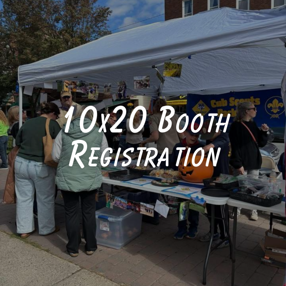 10x20 Vendor Booth