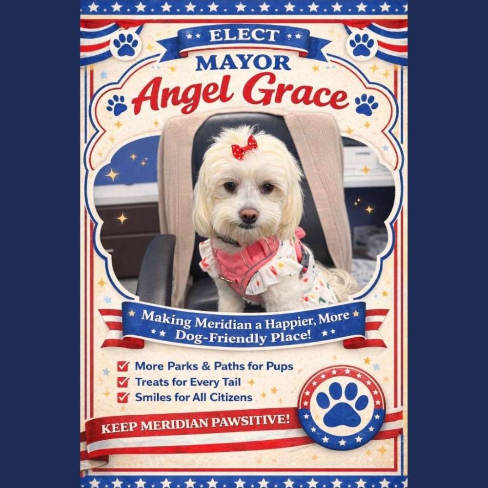 Vote Angel Grace Sims for Pet Mayor