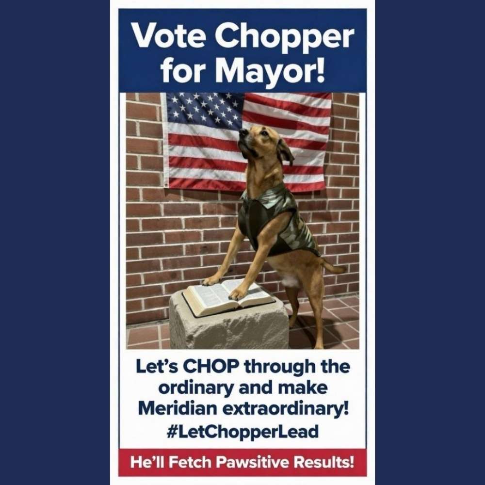 Vote Chopper for Pet Mayor