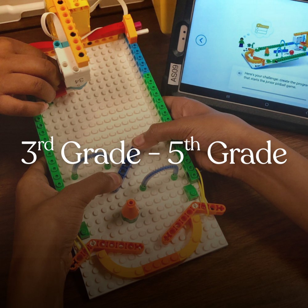 LEGO Robotics & Coding with Scratch MIT – Crazy Carnival Games (Grades 3–5)