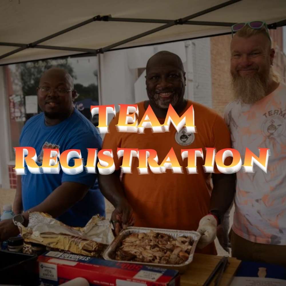 Team Registration (10 x 20 Tent Space & up to a 16ft cooking trailer)