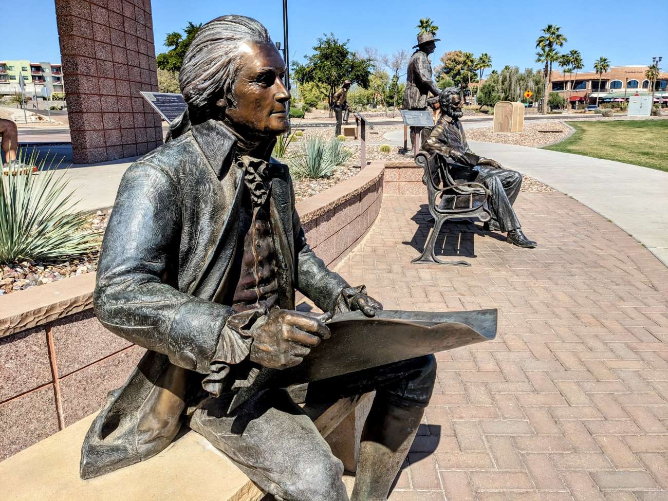 George Washington and Thomas Jefferson