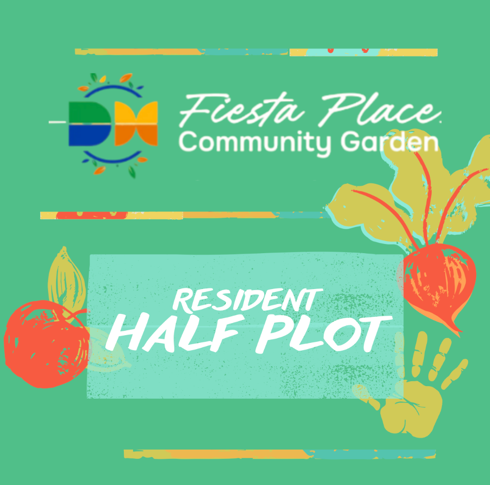 Resident Half Garden Plot (4 ft × 4 ft)