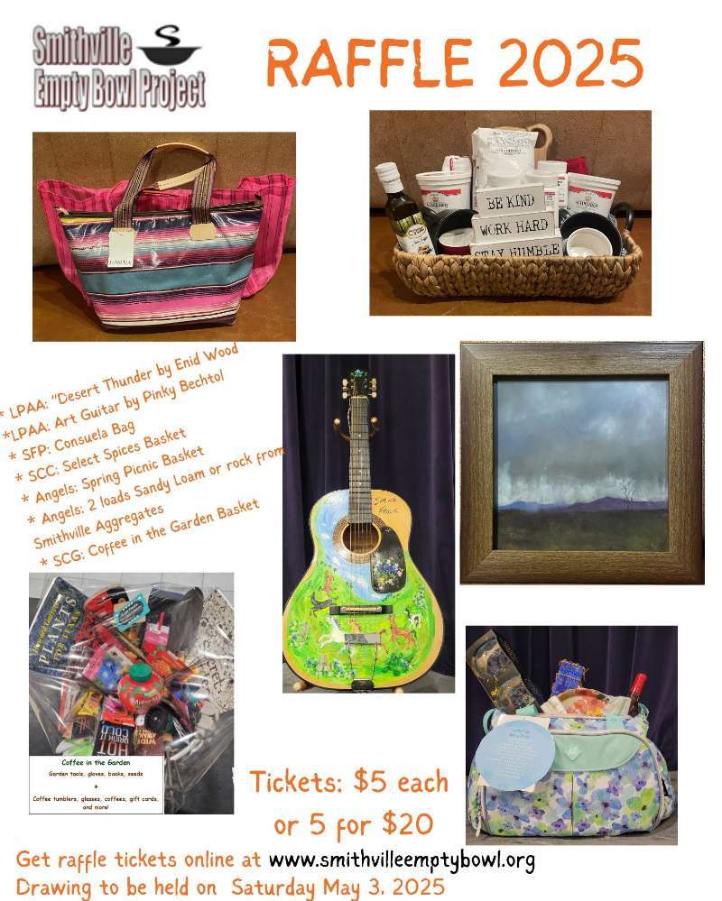 $20 for 5 Raffle Tickets
