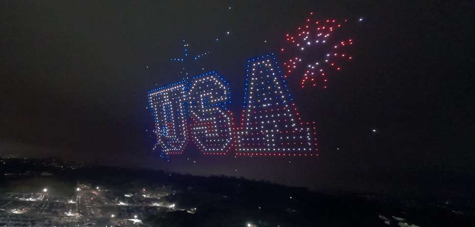 Drone and Light Show Sponsor