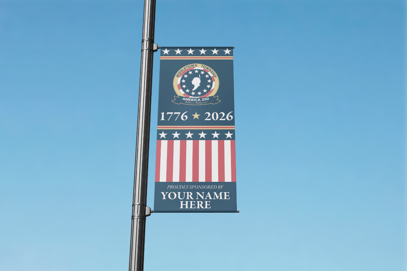 Middletown America 250 Sponsorship Banner