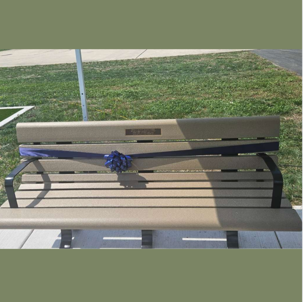 Cambridge Crest Park Memorial Bench