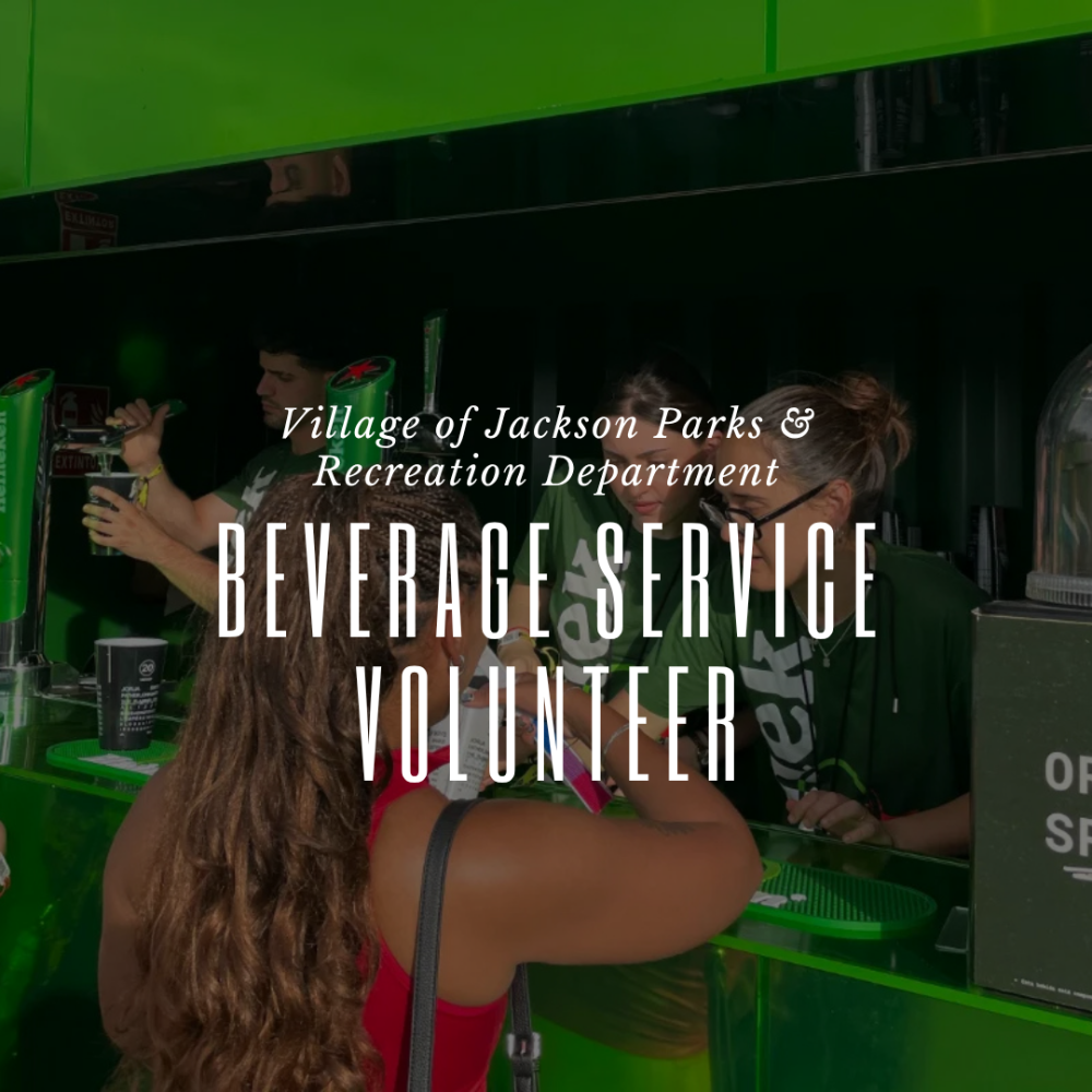 Beverage Service Volunteer