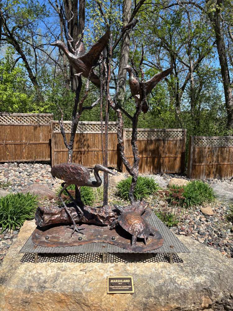Marshland Sculpture at Rotary Gateway Park