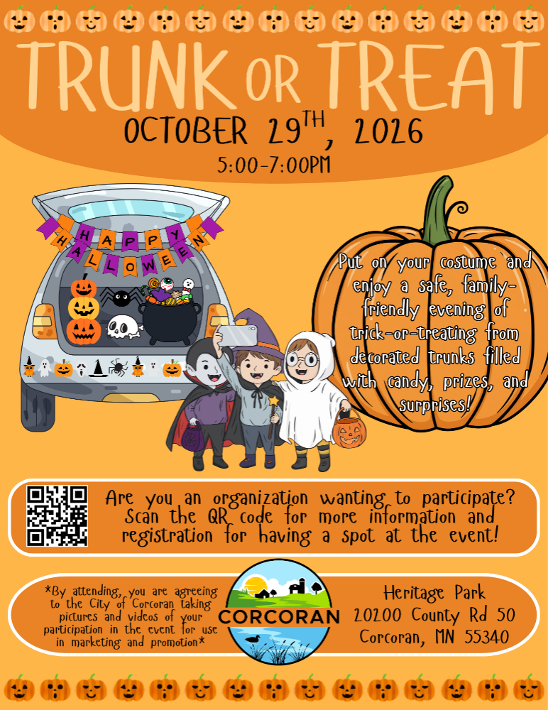 Trunk or Treat - Local Organization/Business