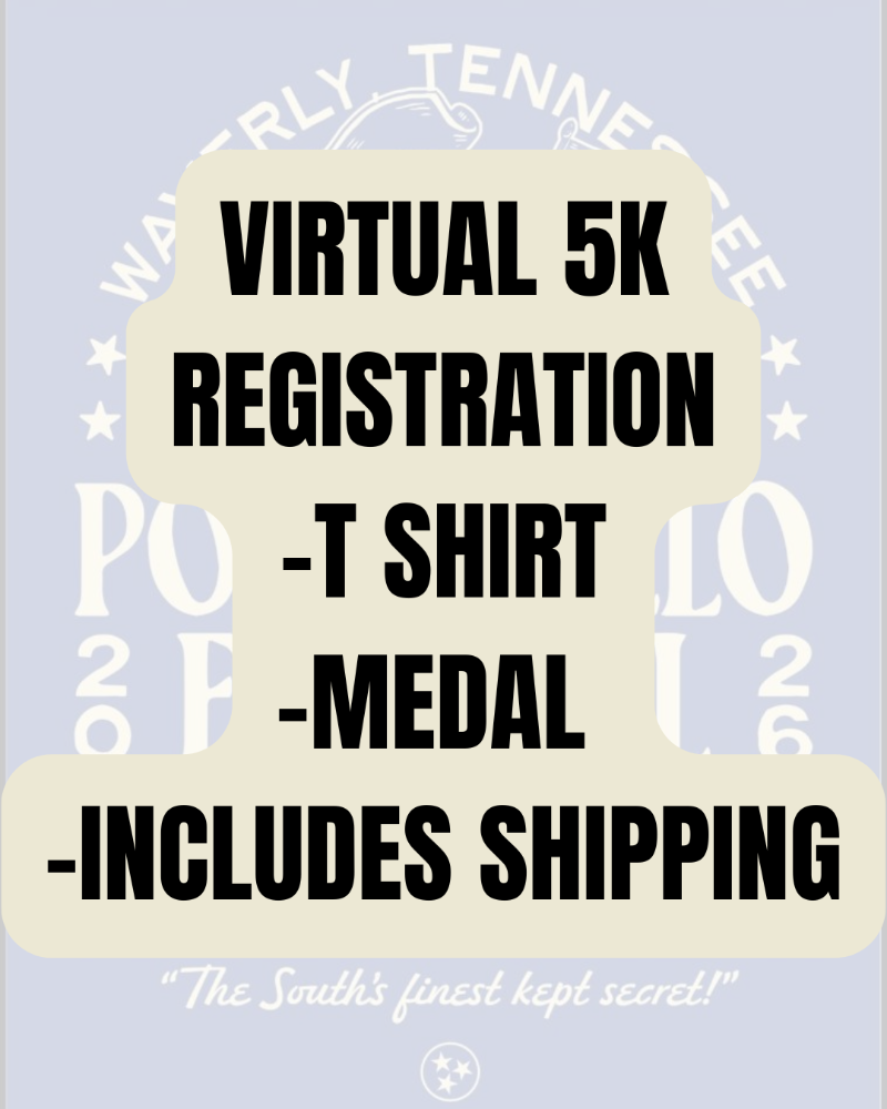 Virtual Race Registration (Includes Shirt & Finisher's Medal shipped to you)