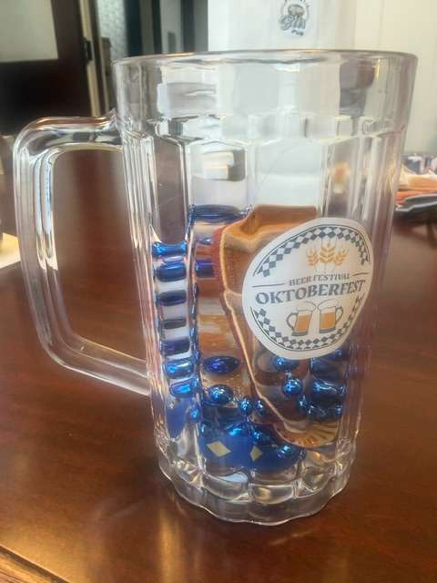 Oktoberfest Commemorative Beer Mug — $10