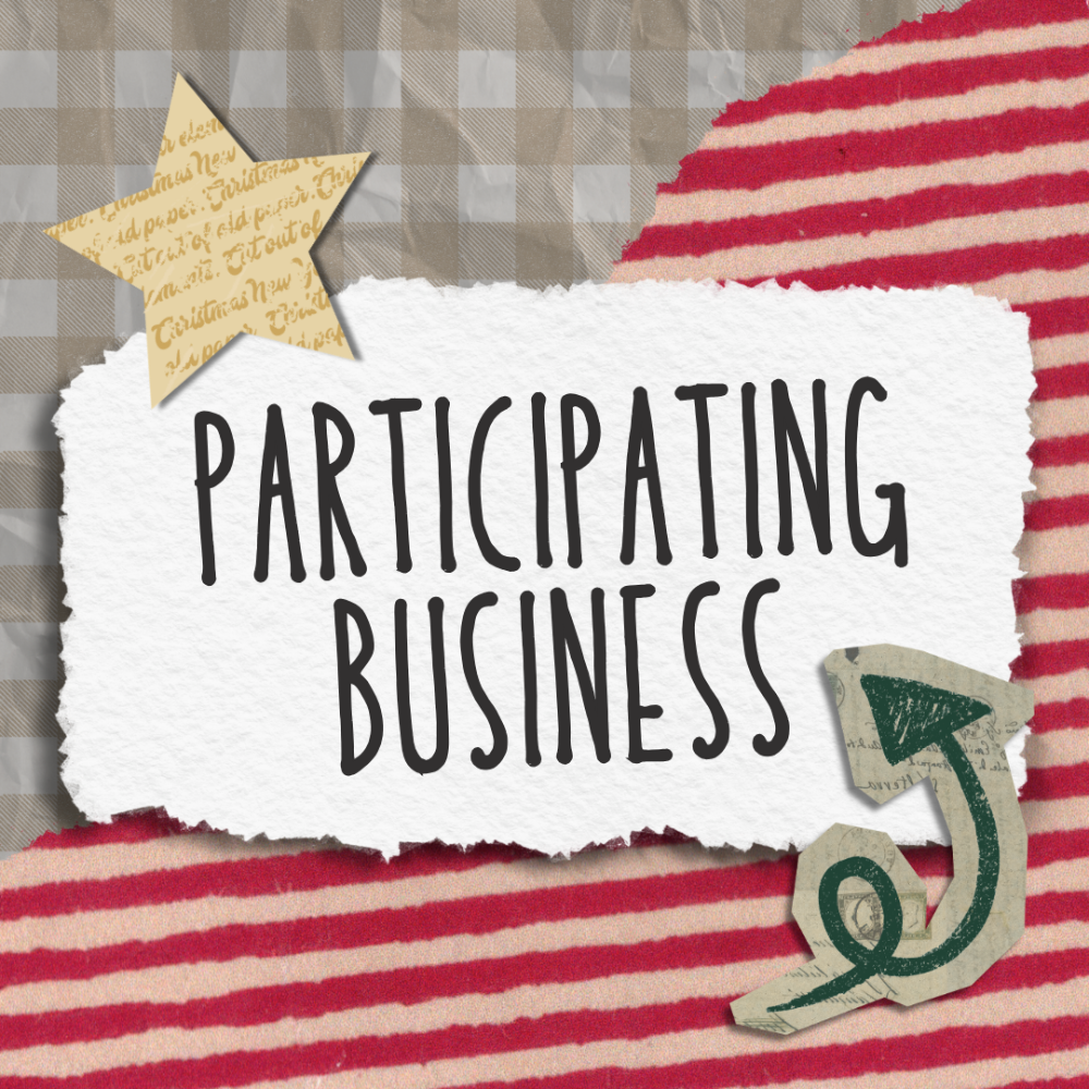 Participating Business - Holiday Shopping Spree Drawing