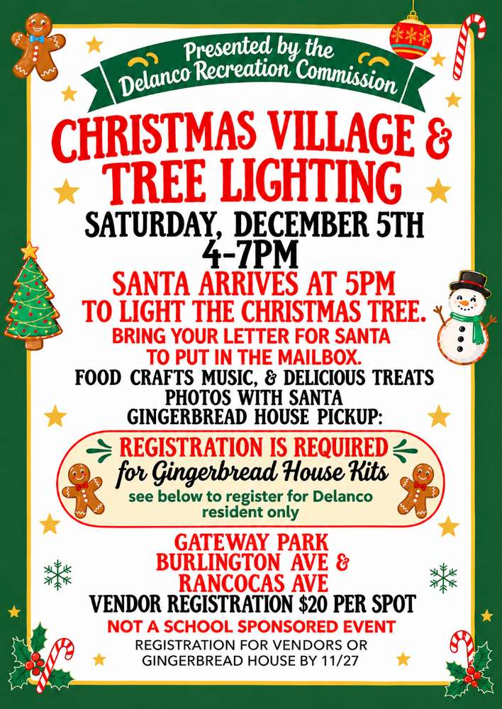 Christmas Village vendor registration - ONE 10x10 spot